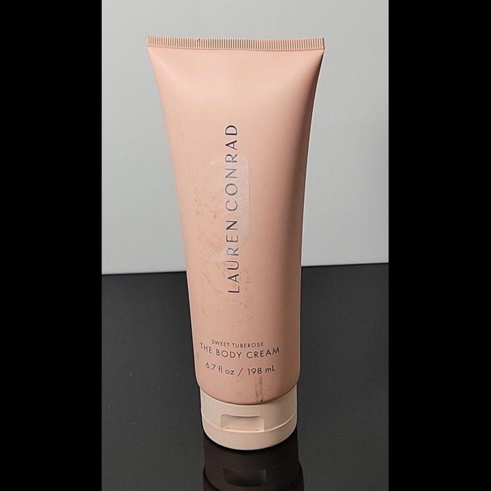 Lauren Conrad Sweet Tuberose Body Cream Lotion 6.7 Fl Oz Sealed New Retail $16